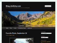 Tablet Screenshot of blog.jimdoty.com